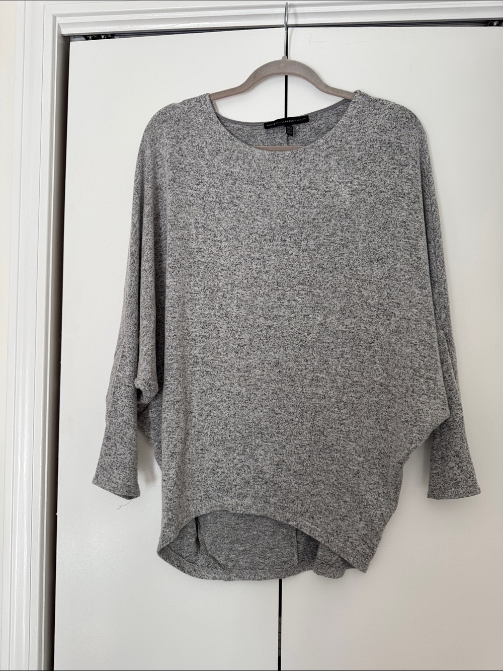 Heather Gray batwing sweater